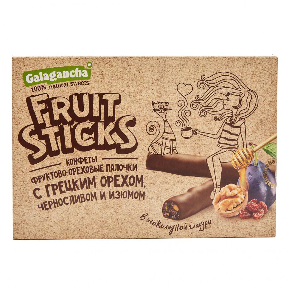  Берестов КРАФТ Fruit Stiсks с черносливом и грецким орехом, 175г в Вышнем Волочке