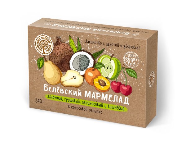 №2 Мармелад белевский на фруктозе 240г  в Вышнем Волочке