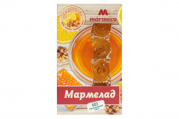 №2 Мармелад "Иммунитет"  Мёд, лимон, грецкий орех, 180г  в Вышнем Волочке